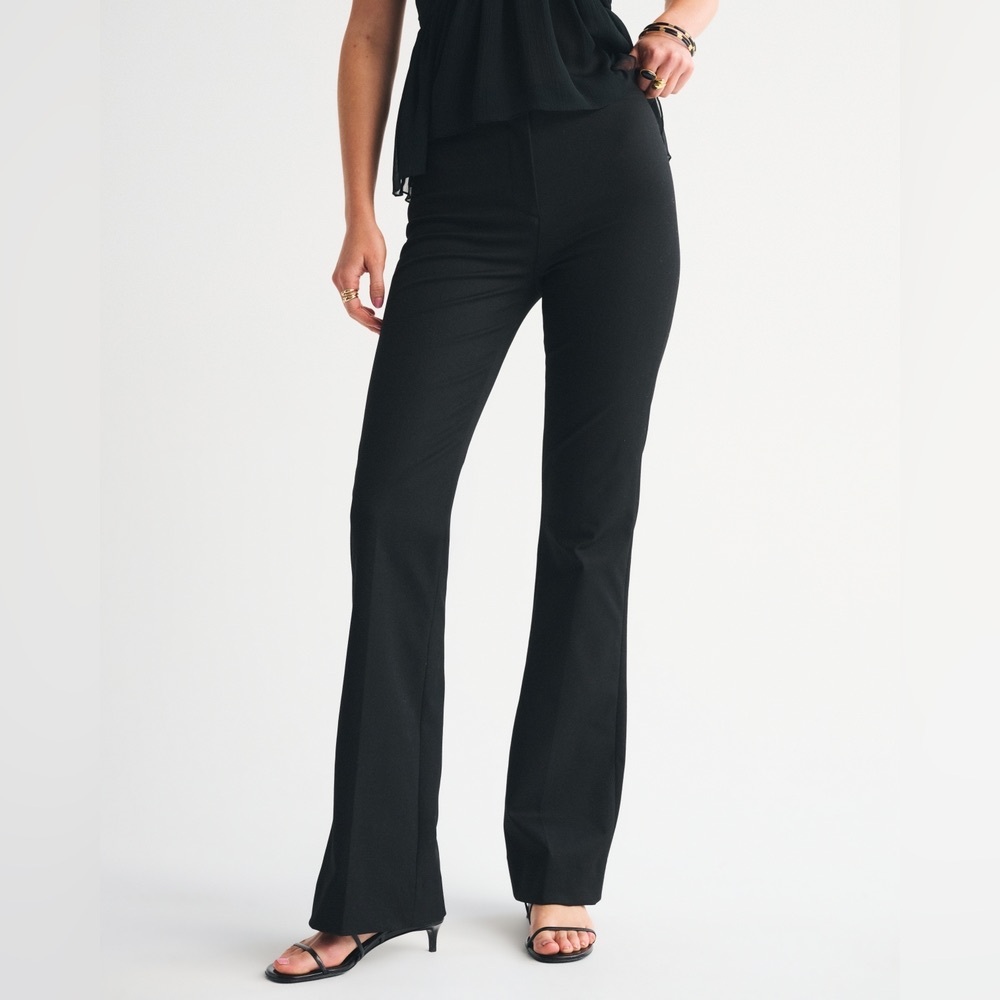 Abercrombie & Fitch Flared Boot Cut Dress Pants Size 26 NWT